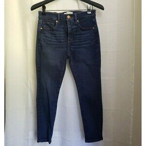 Loft Slim Pockets Skinny Crop Jeans Women's Size 27/4 Cotton Blend